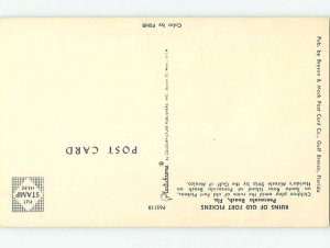Pre-1980 MILITARY SCENE Pensacola Beach Florida FL AF8188