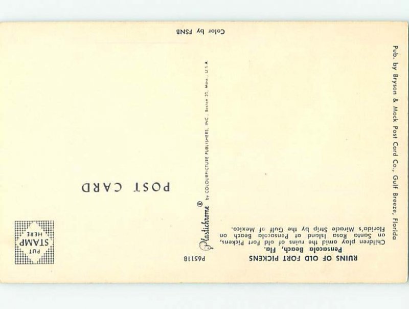 Pre-1980 MILITARY SCENE Pensacola Beach Florida FL AF8188