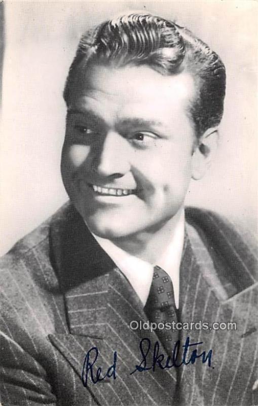 Red Skelton Movie Star Actor Actress Film Star Unused 