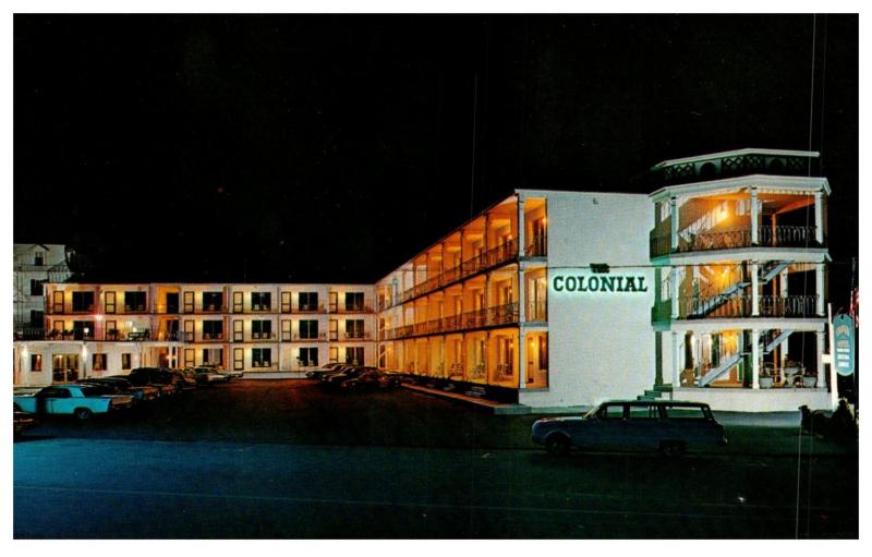 New Jersey  Cape May ,The Colonial Hotel and New Motor Lodge