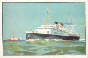 Belgian Shipping Company navigation S./S. PRINCE LEOPOLD steamer ship
