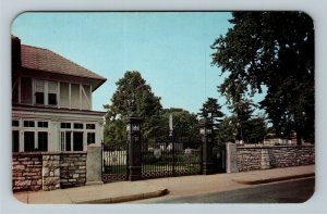 Winchester VA-Virginia, National Cemetery Union Soldiers Vintage Chrome Postcard 
