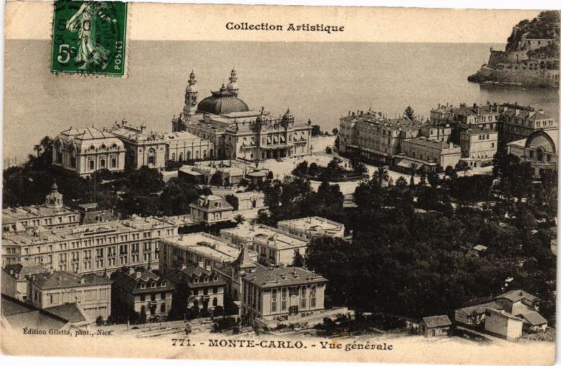 CPA Monaco-Monte Carlo-Vue générale (234600)