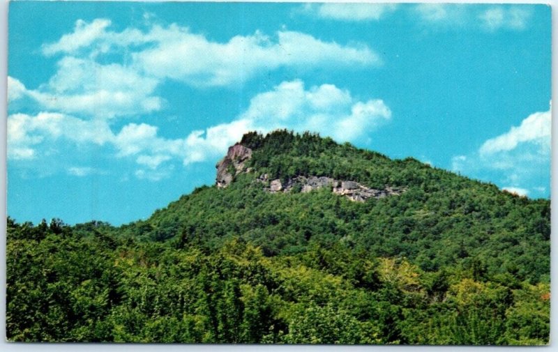 Postcard - The Indian Head, Franconia Notch, White Mountains - New Hampshire