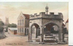Somerset Postcard - The Cross - Cheddar - Ref 711A