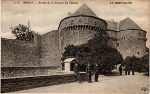 CPA BREST - Entrée de la Caserne du Chateau (252902)