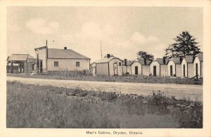 Mac's Cabins, Dryden, Ontario, Canada Roadside ca 1920s Antique Postcard
