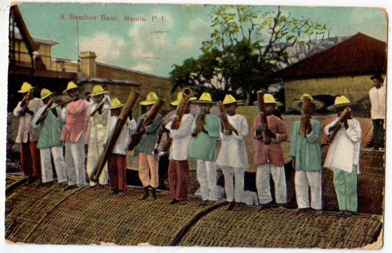 A Bamboo Band, Manila P.I.