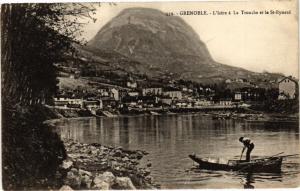 CPA GRENOBLE - L'Isere a la TRONCHE et le St-Eynard (243773)