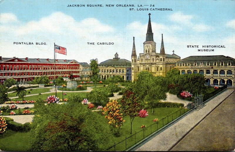 Louisiana New Orleans Jackson Square