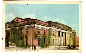 Union Train Station, Saint John, New Brunswick, Used 1950