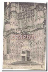 Beauvais Old Postcard South portal