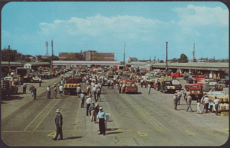 Fruit Market,Benton Harbor,MI Postcard