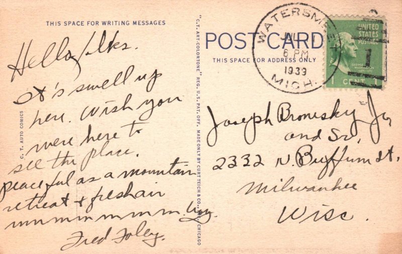 Greetings From Watersmeet,MI Trailer Comic