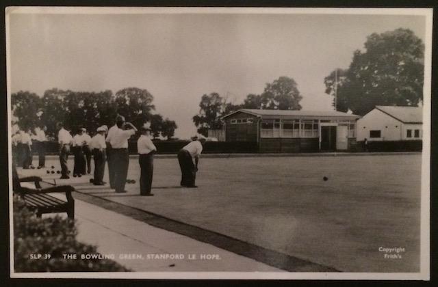 The Bowling Green Stanford Le Hope SLP 39 F. Frith & Co. Real Photo Post Card