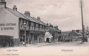 Whyteleafe Barbers Drapers Surrey Village Antique Rare Postcard