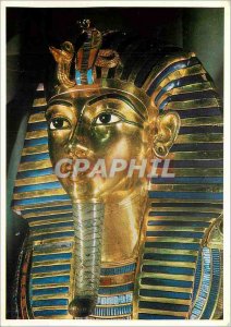 Postcard Modern Egyptian Art (About 1350 BC J C) The Tresor Toulankhamon the ...