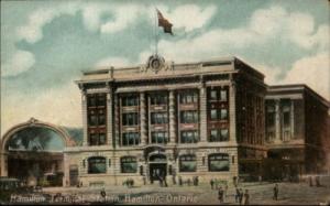 TORONTO ONTARIO RR Train Station c1910 Postcard