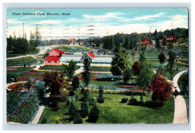 C. 1900-10 Point Defiance Park, Sacoma, Washington. Vintage Postcard F147E