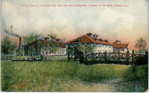PUEBLO, CO  ~  COLORADO FUEL & IRON Company HOSPITALS  1907   Postcard