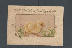 Post Card Ca 1890 United Kingdom Easter Greeting Raphael Tuck Embossed Rare UDB