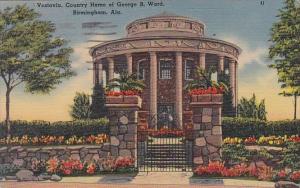 Alabama Birmingham Vestavia Country Home Of George B Ward 1943