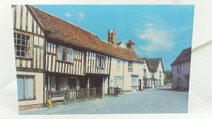 Vintage Postcard Falcon Square Castle Hedingham Essex