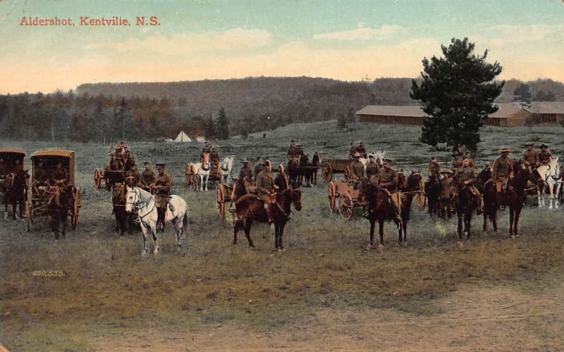 Aldershot, Kentville, Nova Scotia, Canada, Early Postcard, Used in 1916