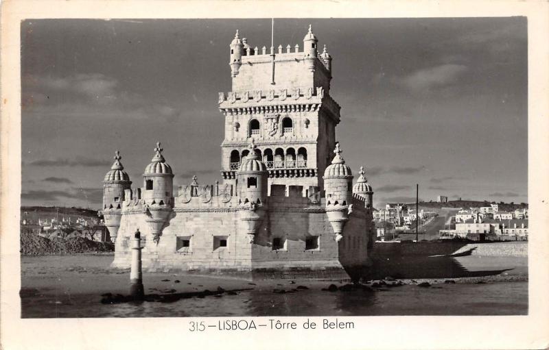 BR44146 Lisboa torre de belem portugal