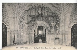 France Postcard - Loches [I-E-L] - Collegiale Saint-Ours - Le Porche A.P. ZZ3595