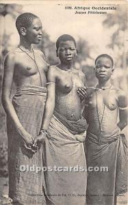 Aafrique Occidentale Jeunes Feticheuses African Nude Unused 