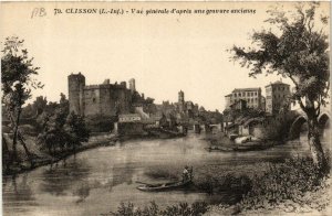 CPA CLISSON - Vue générale d'apres une gravure ancienne (587674)