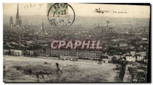Old Postcard Rouen General view