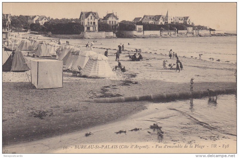 Saint-Palais-Sur-Mer [BUREAU-St-PALAIS] , France , 00-10s, Vue d'ensemble de ...