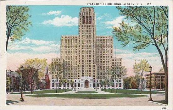 New York Albany State Office Building 1931