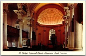 Saint Phillip's Episcopal Church Charleston South Carolina SC Parish Postcard