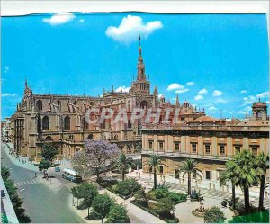 Postcard Modern Sevilla Cathedral