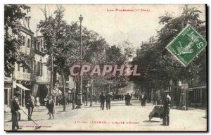 Luchon - Alee d & # 39Etigny - Old Postcard