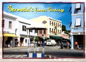 Bermuda Famous Birdcage Junction Of Front Street and Queen Street