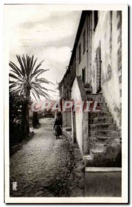 Postcard Old La Cote Vermeille Collioure Une Vieille Rue Du Faubourg