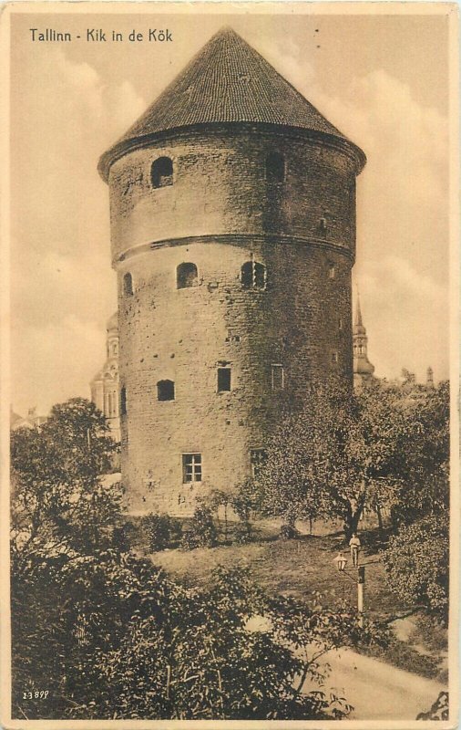 Estonia Tallin lot of 5 vintage photo postcards