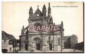Postcard Old Ste Anne D Auray the Basilica