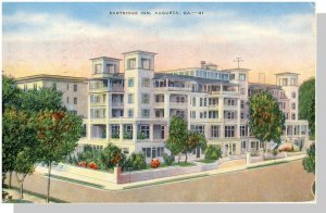 Classic Augusta, Georgia/GA Postcard, Partridge Inn