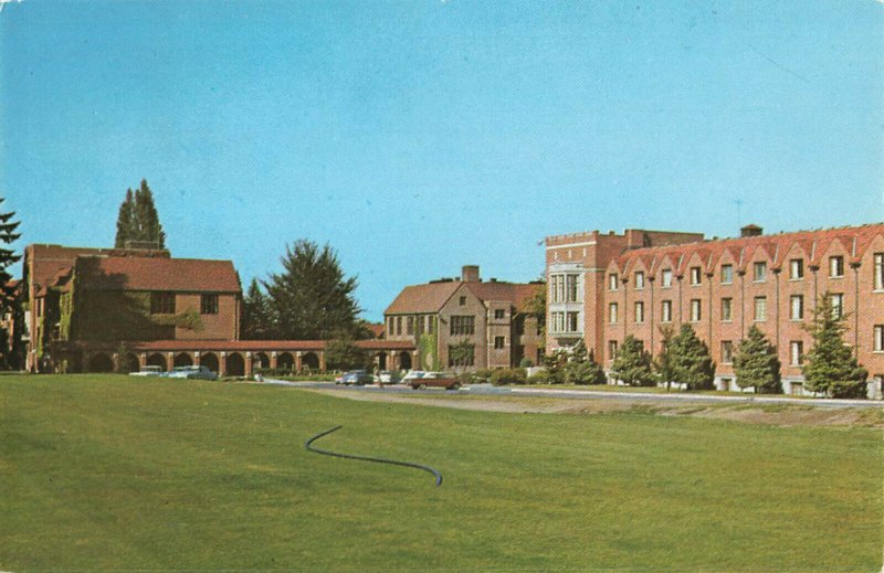 Postcard University Of Puget Sound Tacoma Washington