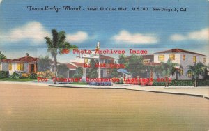 CA, San Diego, California, TraveLodge Motel, Exterior, Colourpicture No K1288