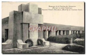 Old Postcard Monument Of The Bayonet Trench Army Douaumont