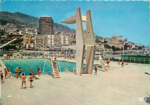 Europe Postcard Monte Carlo cote d Azur Piscine Rainier