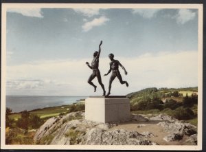 Sweden Postcard - Granna - Sveriges Forsta Iansmonument   WC300