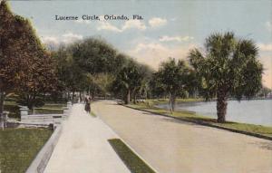 Florida Orlando Lucerne Circle 1916