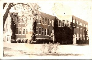 Real Photo Postcard School House in Canistota, South Dakota~135530